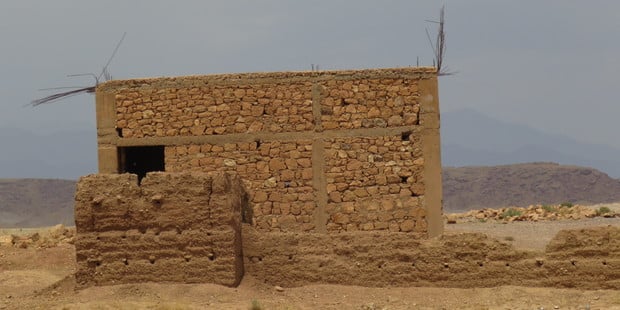 A dwelling near the fortress of Ait-Ben-Haddou. Photo / Justine Tyerman