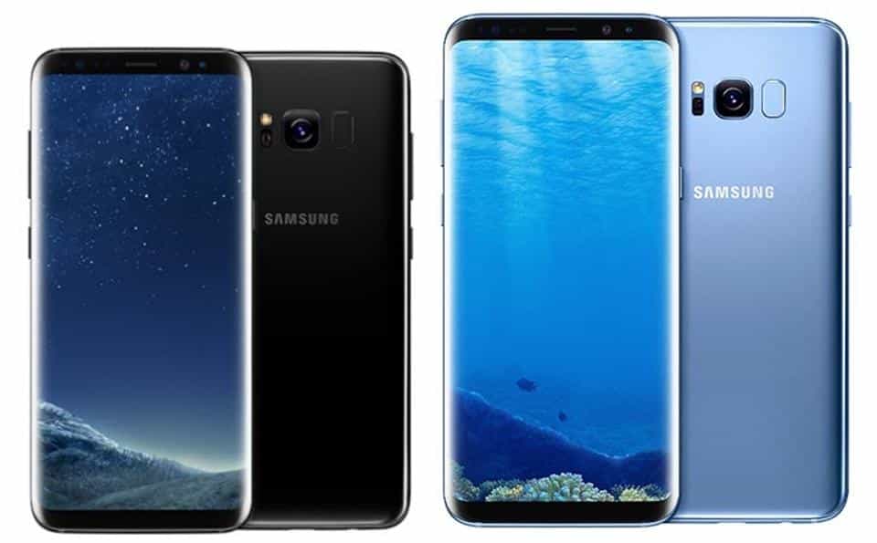 Even compared to the 5.8-inch Galaxy S8 (left), the Galaxy S8 Plus is significantly larger