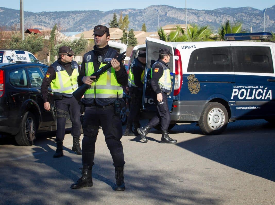 Armed cops will be a common sight in Spanish resorts this summer