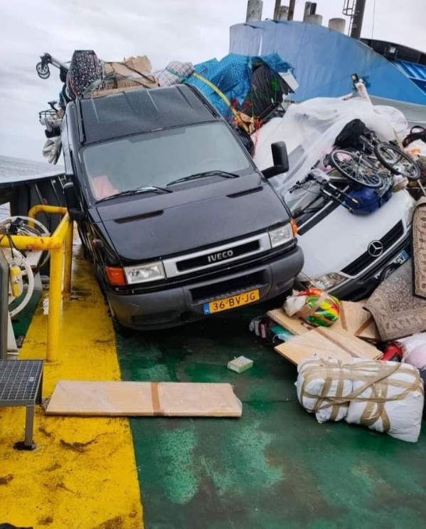 Marseille Tangier Ferry Damage