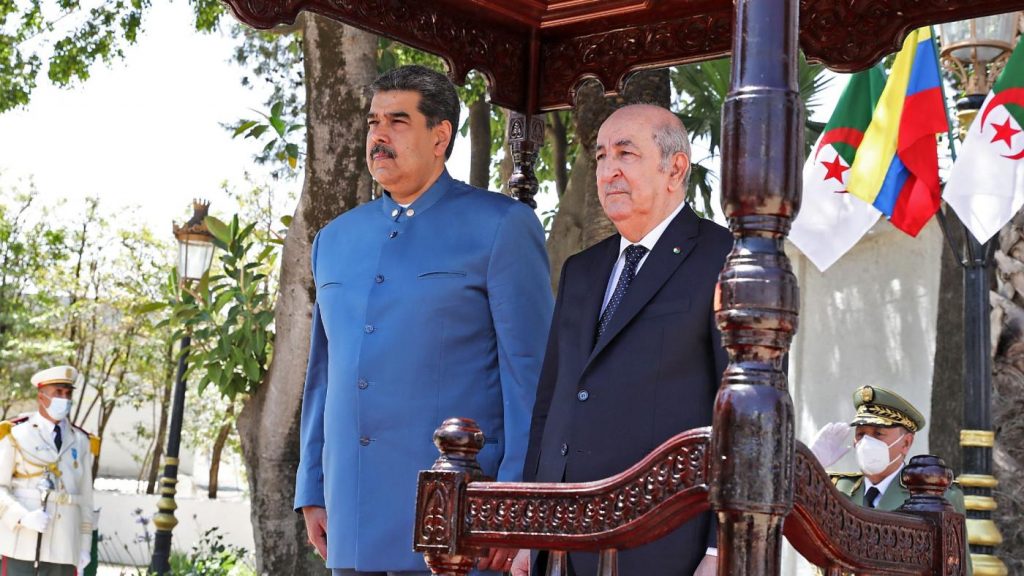 Venezuelan President Nicolas Maduro Visits Algiers