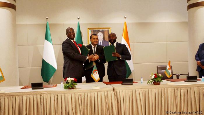 Algeria, Nigeria, and Niger Sign a Memorandum for the Trans-Saharan Gas Pipeline