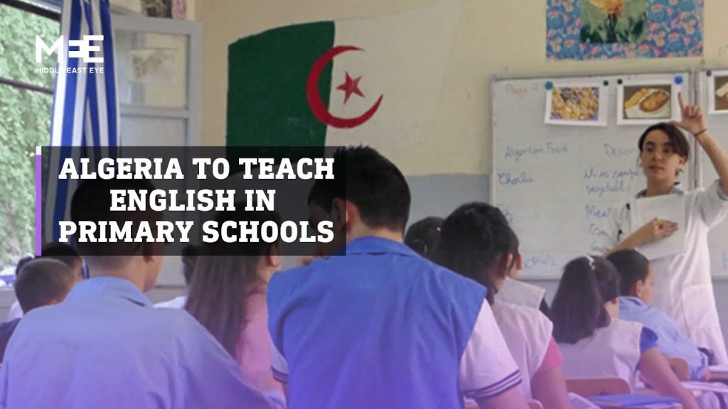 introduction of English at primary level in Algeria